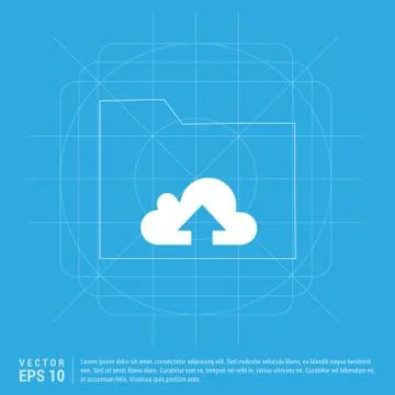 Computer Folder Icon Stock Illustration