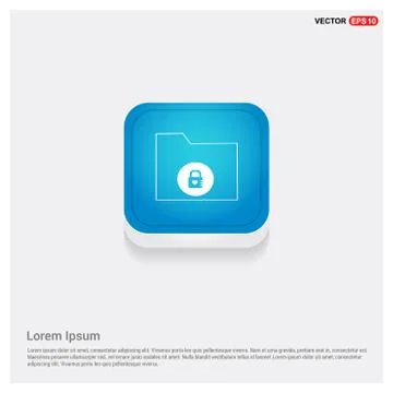 Computer Folder Icon Stock Illustration