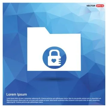 Computer Folder Icon Stock Illustration
