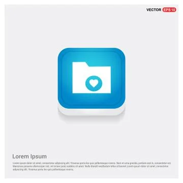 Computer Folder Icon Illustrazione stock