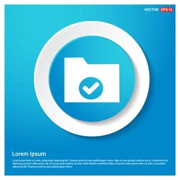 Computer Folder Icon Illustrazione stock