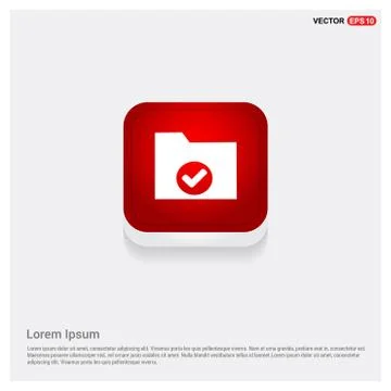 Computer Folder Icon Stock Illustration