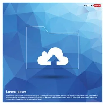Computer Folder Icon Stock Illustration