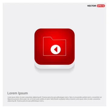 Computer Folder Icon Stock Illustration