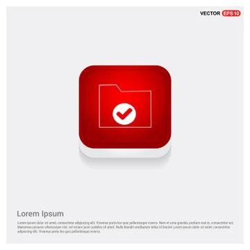 Computer Folder Icon Stock Illustration