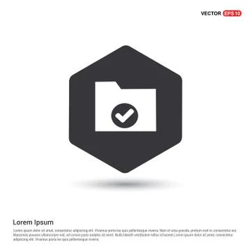 Computer Folder Icon Stock Illustration