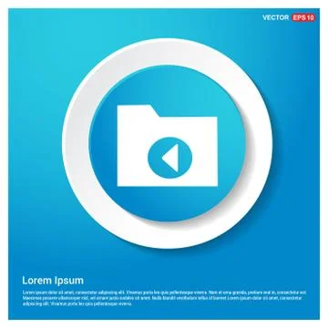 Computer Folder Icon Stock Illustration