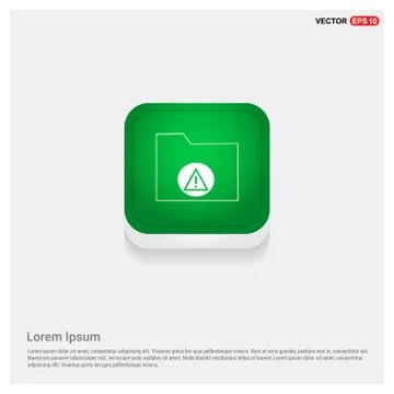 Computer Folder Icon 스톡 일러스트