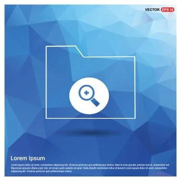 Computer Folder Icon Stock Illustration