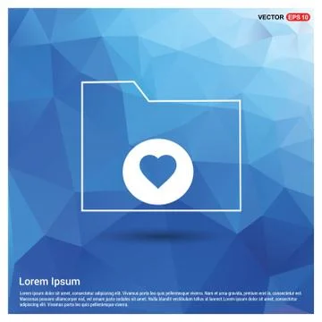 Computer Folder Icon Stock Illustration