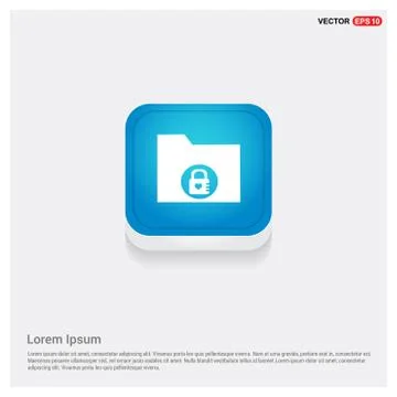 Computer Folder Icon Stock Illustration