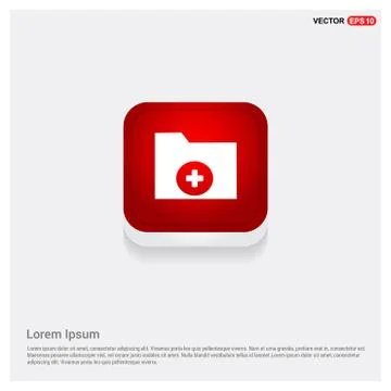 Computer Folder Icon Stock Illustration