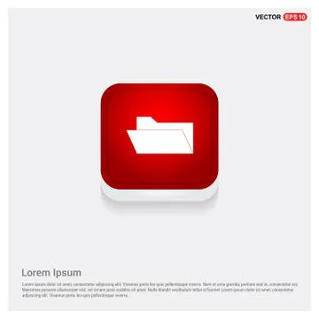 Computer Folder Icon 스톡 일러스트
