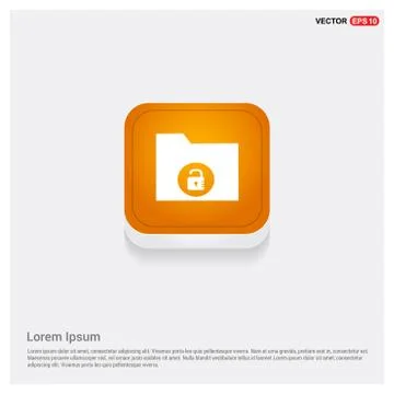 Computer Folder Icon Stock Illustration