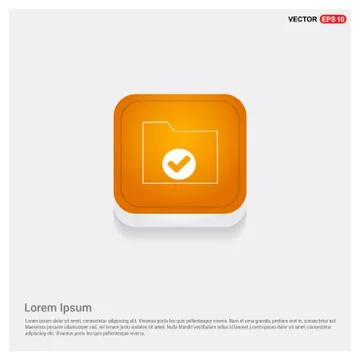 Computer Folder Icon Stock Illustration