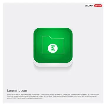 Computer Folder Icon Stock Illustration