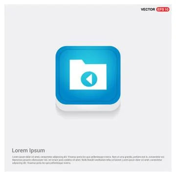 Computer Folder Icon Stock Illustration