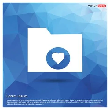 Computer Folder Icon Stock Illustration