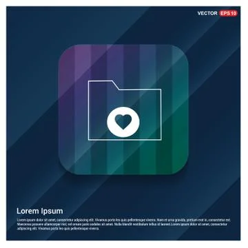 Computer Folder Icon イラスト素材