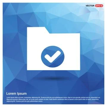Computer Folder Icon Stock Illustration