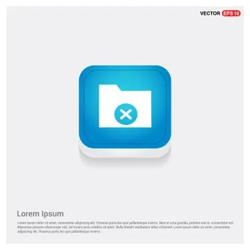 Computer Folder Icon Stock Illustration