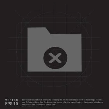 Computer Folder Icon Stock-Illustration