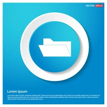 Computer Folder Icon Stock Illustration