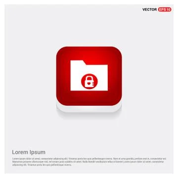 Computer Folder Icon 스톡 일러스트