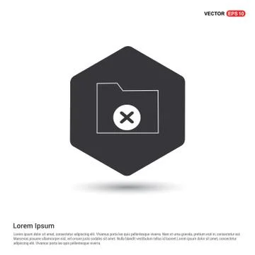 Computer Folder Icon Stock Illustration