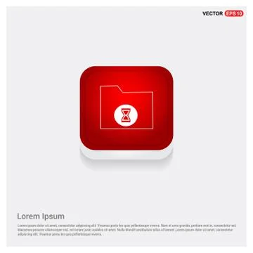 Computer Folder Icon Stock Illustration