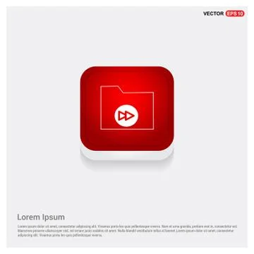 Computer Folder Icon Stock Illustration