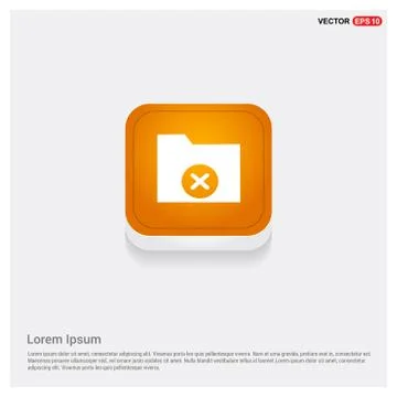 Computer Folder Icon 스톡 일러스트