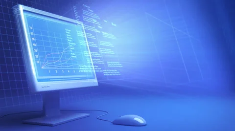 Computer Stock Footage 27823235