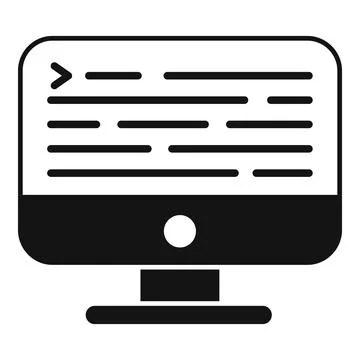 Computer fraud icon simple vector. Virus error Stock Illustration