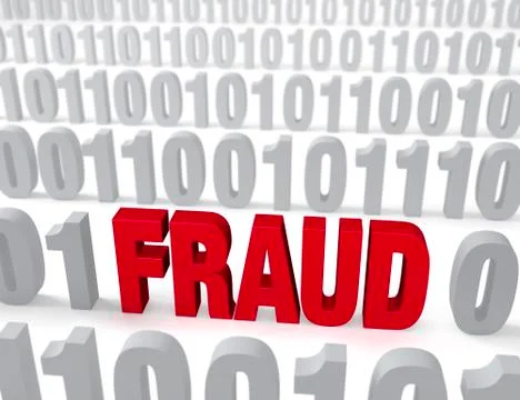 Computer fraud Stock Illustration