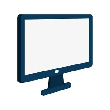 Computer gadget device design Illustrazione stock