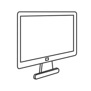 Computer gadget device design Stock Illustration