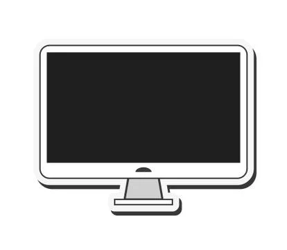 Computer gadget device design Stock Illustration