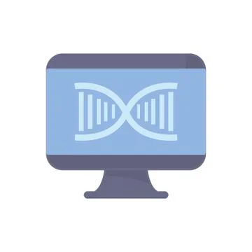 Computer gadget dna science molecule Stock Illustration