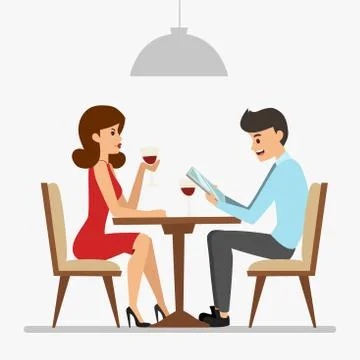 Computer gadgets enthralment people relations problems Stock Illustration