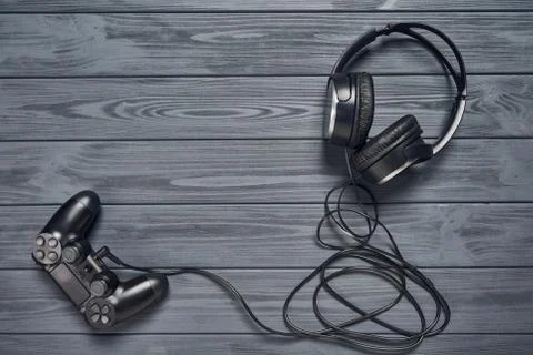 Computer game competition. Foto stock