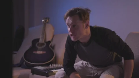 Computer gamer Stock Footage 118857806