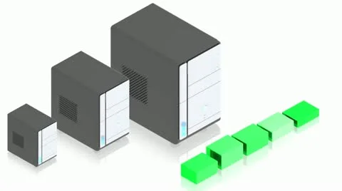 Computer gear 2 Stock Footage 11480190