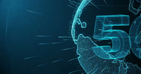 Computer generated, 5G connectivity technology animation Stock Footage 91079515