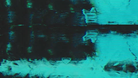 Computer generated abstract animation, holographic bad tv concept. Stockbeeldmateriaal 147957573