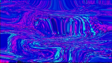 Computer generated abstract clip, holographic corrupted data vfx. Video stock 121405406