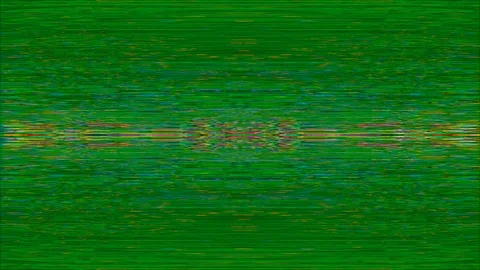 Computer generated abstract clip, rainbow system error concept. Video stock 122403054