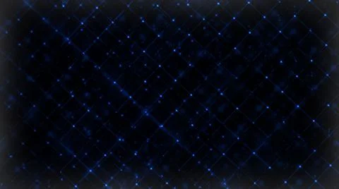 Computer generated abstract digital technology background. 3D rendering a grid Illustrazione stock