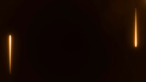 Computer generated abstract rectangle neon frame consisting of two moving lines 스톡 동영상 127777366