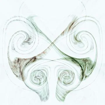 Computer generated artificial fluid-art elements texture Stock Illustration